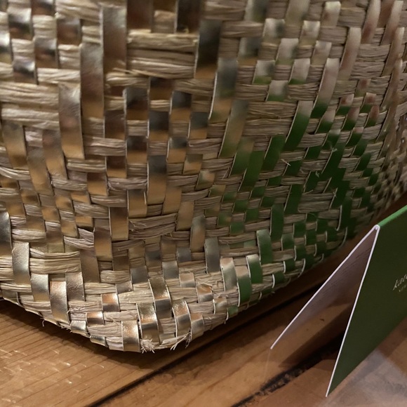 🎄Kate spade Weaved Tote w/ Matching Wallet - Picture 8 of 15